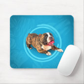 Amerikanischer Tyrann-Welpe Mousepad (Mit Mouse)