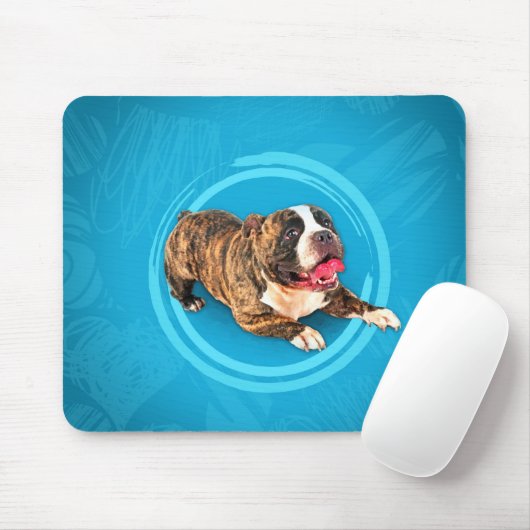 Amerikanischer Tyrann-Welpe Mousepad (Mit Mouse)
