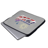 Amerikanischer Unabhängigkeitstag | 15" Laptopschutzhülle (Vorne Knopf)