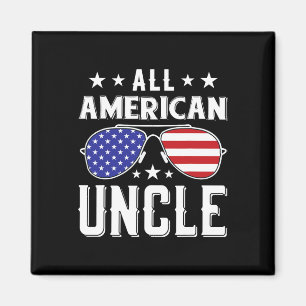Amerikanischer Unabhängigkeitstag 4. Juli All Amer Magnet