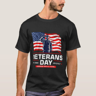 Amerikanischer Unabhängigkeitstag 4. Juli Veterane T-Shirt