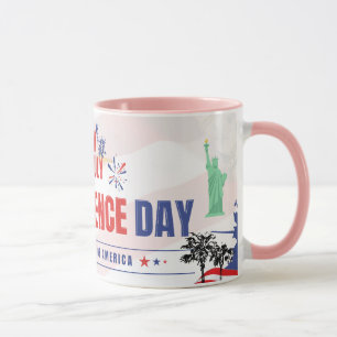 Amerikanischer Unabhängigkeitstag-Becher – 4. Juli Tasse