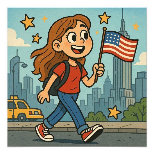 Amerikanischer Unabhängigkeitstag Fotodruck (Vorne)