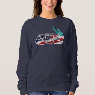 Amerikanischer Unabhängigkeitstag   Frauen Sweatshirt