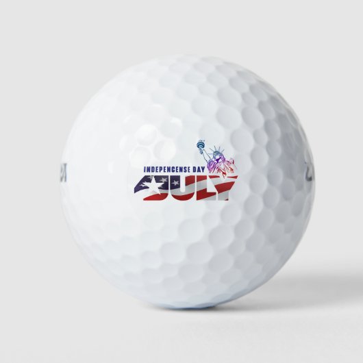 Amerikanischer Unabhängigkeitstag | Golfball (Vorderseite)