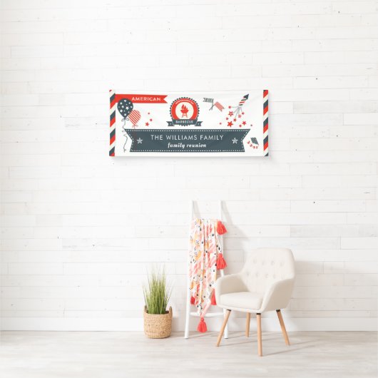 Amerikanischer Unabhängigkeitstag GRILLEN Banner (Insitu)