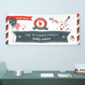 Amerikanischer Unabhängigkeitstag GRILLEN Banner (Messe)