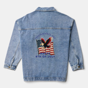Amerikanischer Unabhängigkeitstag Jeansjacke