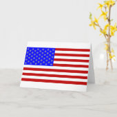 Amerikanischer Unabhängigkeitstag Karte (Gelbe Blume)