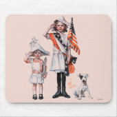 Amerikanischer Unabhängigkeitstag Mousepad (Vorne)