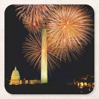 Amerikanischer Unabhängigkeitstag, Rechteckiger Pappuntersetzer