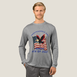 Amerikanischer Unabhängigkeitstag Tri-Blend Shirt