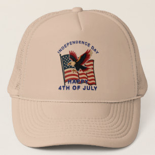 Amerikanischer Unabhängigkeitstag Truckerkappe