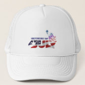 Amerikanischer Unabhängigkeitstag | Truckerkappe (Vorderseite)