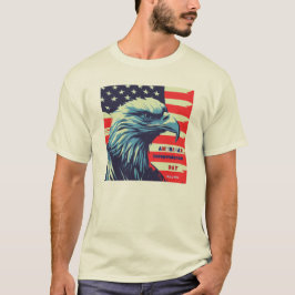 Amerikanischer Unabhängigkeitstag Weißkopfseeadler T-Shirt