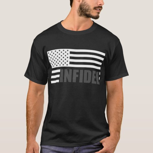 Amerikanischer Ungläubiger T-Shirt (Vorderseite)
