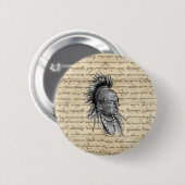 Amerikanischer Ureinwohner Button (Vorne & Hinten)