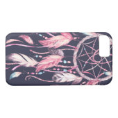 Amerikanischer Ureinwohner Dreamcatcher Case-Mate iPhone Hülle (Rückseite (Horizontal))