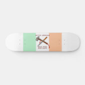 Amerikanischer Ureinwohner/Iren Skateboard (Horizontal)