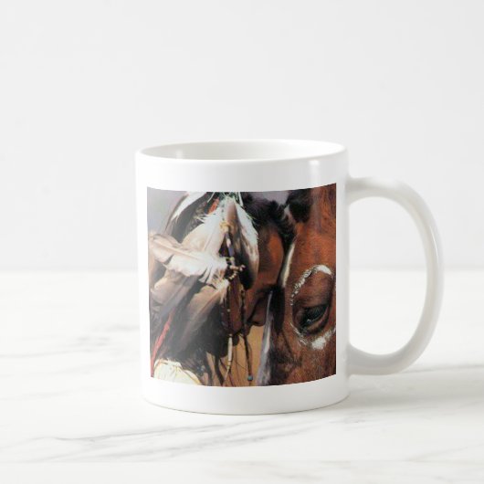 AMERIKANISCHER UREINWOHNER KAFFEETASSE (Rechts)