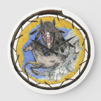 Amerikanischer Ureinwohner Lakota Große Wanduhr