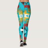 Amerikanischer Ureinwohner Leggings (Rückseite)