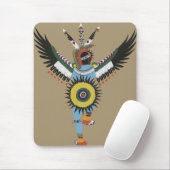 Amerikanischer Ureinwohner Tänzer-Mousepad Mousepad (Mit Mouse)