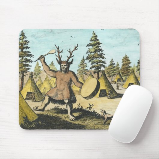 Amerikanischer UreinwohnerShaman Mousepad (Mit Mouse)