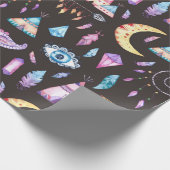 Amerikanischer UreinwohnerTeepees Dreamcatchers Geschenkpapier (Ecke)