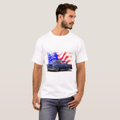 Amerikanischer US FlaggeImpala T-Shirt (Vorne ganz)