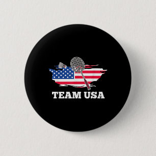 Amerikanischer USA-Team-Shuttle-Racket-Badminton-S Button