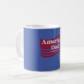 amerikanischer Vater Kaffeetasse (Vorderseite Links)