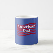 amerikanischer Vater Kaffeetasse (Mittel)