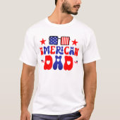 amerikanischer Vater T-Shirt (Vorderseite)