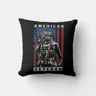 Amerikanischer Veteran Kissen