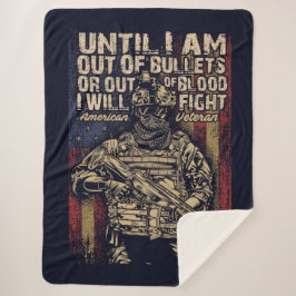 Amerikanischer Veteran Sherpadecke