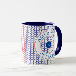 AMERIKANISCHER VETERANE Navy Kombitasse Tasse