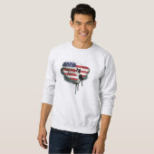 Amerikanischer Wachhund - Border Collie Sweatshirt (Vorne ganz)