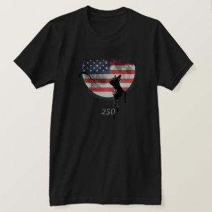 Amerikanischer Wachhund - Französisches Bulldoggen T-Shirt