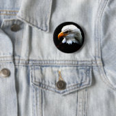 AMERIKANISCHER WEISSKOPFSEEADLER BUTTON (Beispiel)