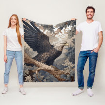 Amerikanischer Weißkopfseeadler im Stil von W. Mor