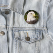 Amerikanischer Weißkopfseeadler-Knopf Button (Beispiel)