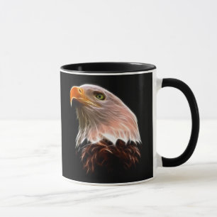 Amerikanischer Weißkopfseeadler-Kopf Tasse