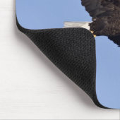 Amerikanischer Weißkopfseeadler Mousepad (Ecke)