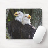 Amerikanischer Weißkopfseeadler Mousepad (Mit Mouse)