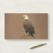 Amerikanischer Weißkopfseeadler Post-it Klebezettel (Auf Schreibtisch)