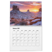 Amerikanischer Westkalender  Kalender (Feb 2027)