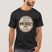 Amerikanischer Whiskey in Bond abgefüllt T-Shirt (Vorderseite)