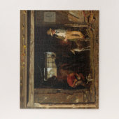 Amerikanischer wilder Westschmied und Cowboy Puzzle (Vertikal)