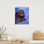 Amerikanischer WWII-Pilot MAAFA Poster (Küche)